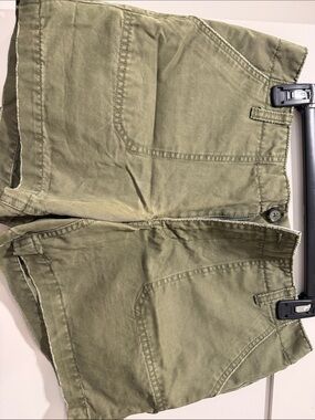 Old Navy Olive Green Cotton Shorts